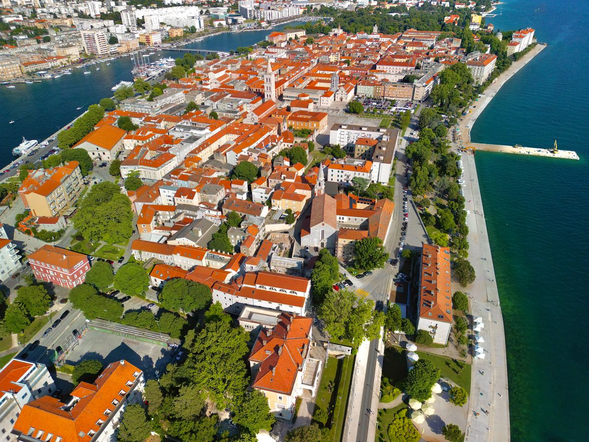 Stari grad Zadar uz more